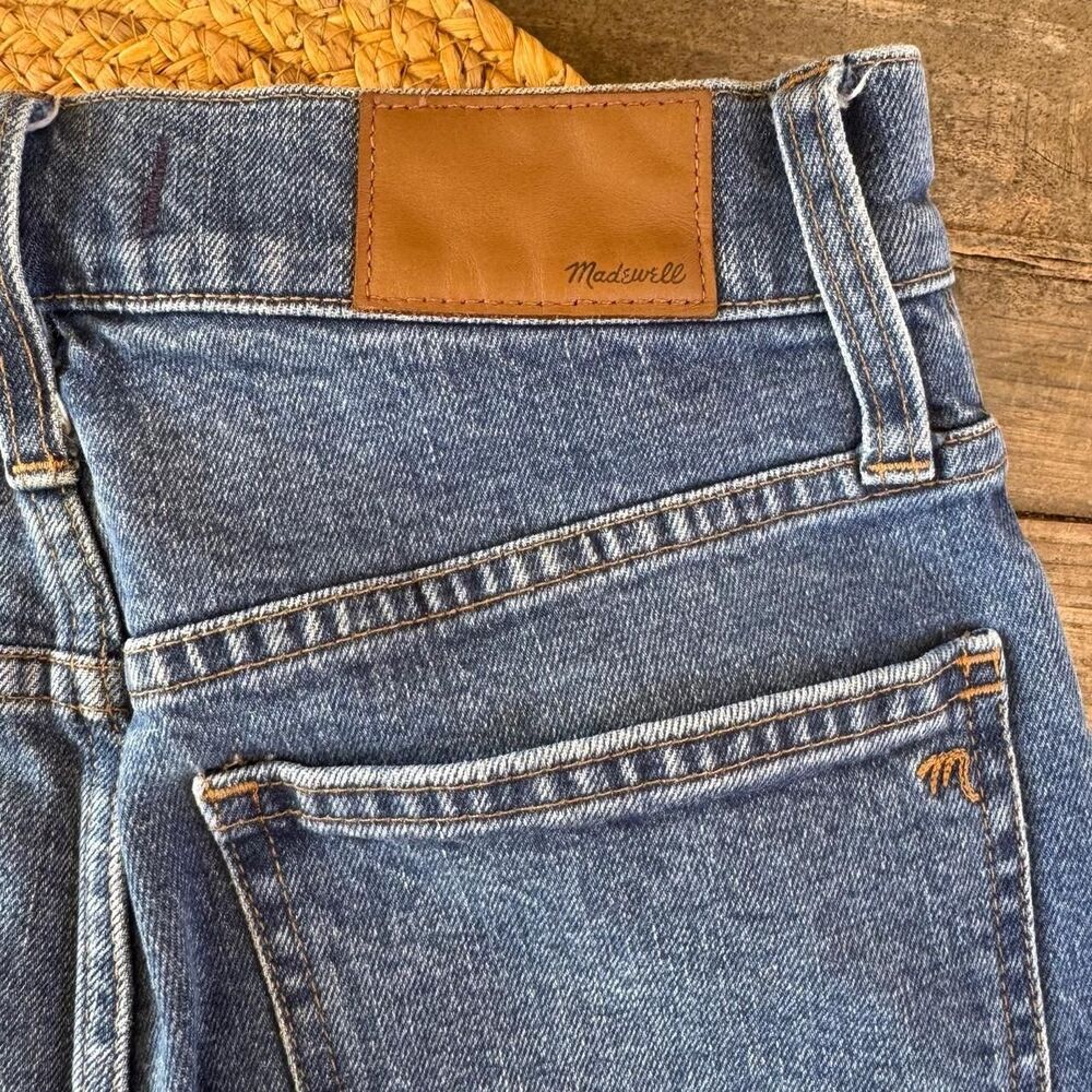 Madewell Women's Perfect Vintage Jeans Size 27 Blue Straight Leg